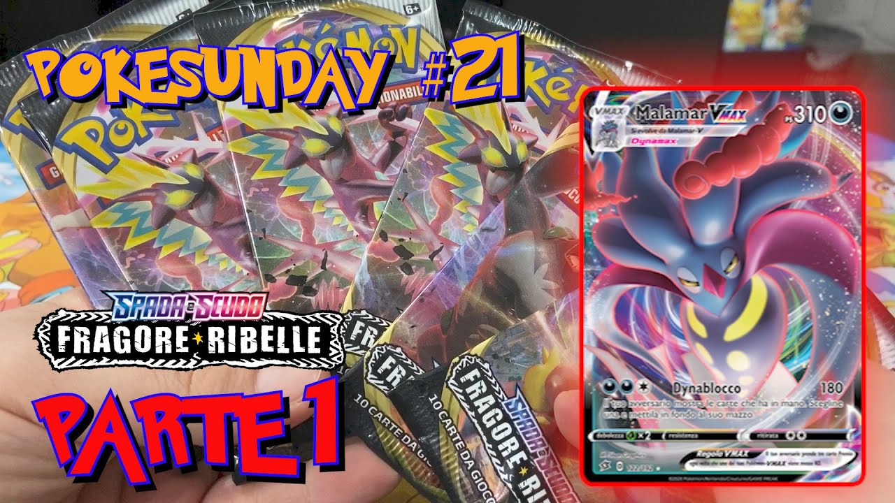 Pok&egrave;Sunday #21 (PARTE 1) - E' TEMPO di FRAGORE RIBELLE! SUBITO UNA SUPER VMAX!!! 🤩🤩🤩 Pokemon TCG