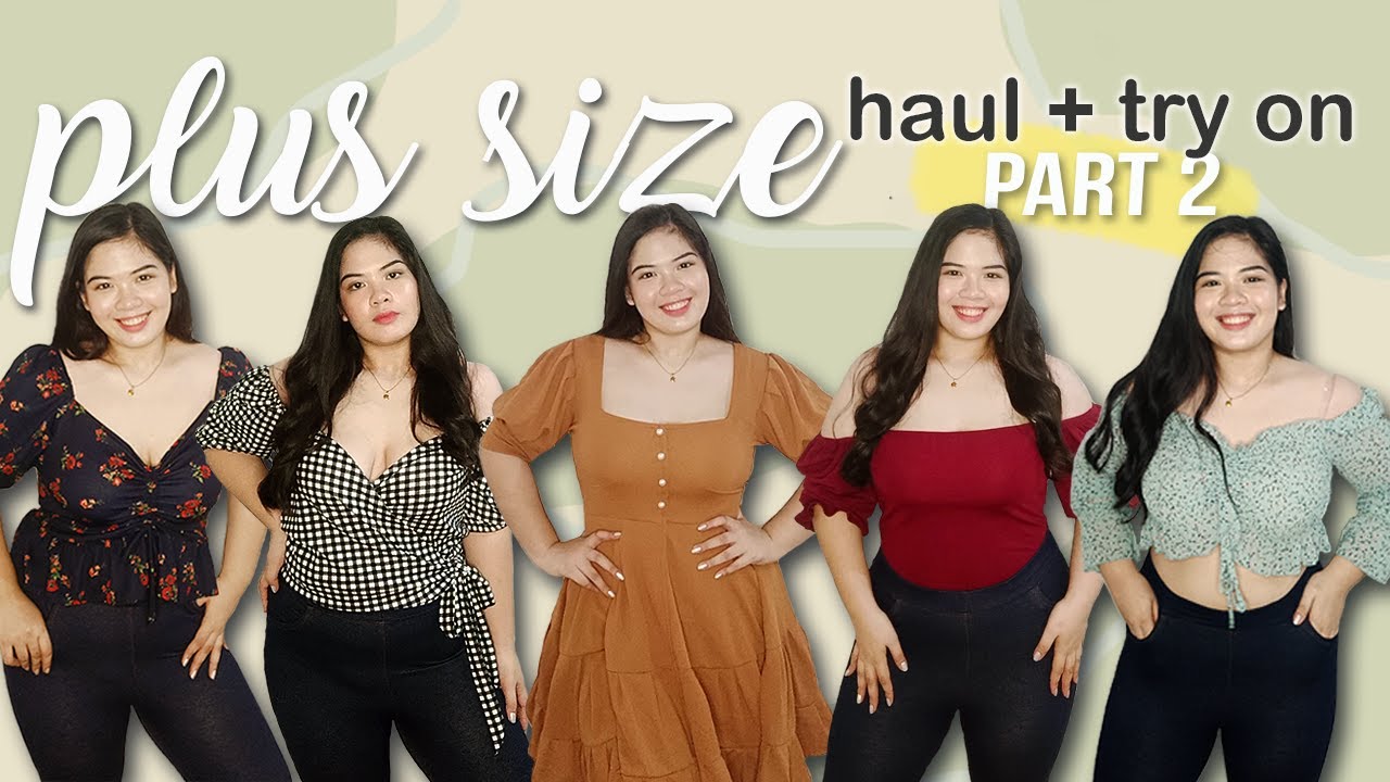 PLUS SIZE HAUL+ TRY ON (PART 2!!!) FROM SHOPEE / IG / FB SHOPS