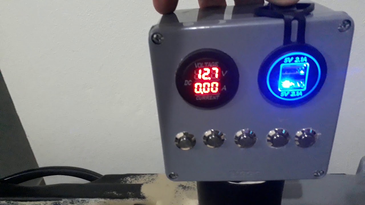 Sistema de iluminação do kayak parte 1