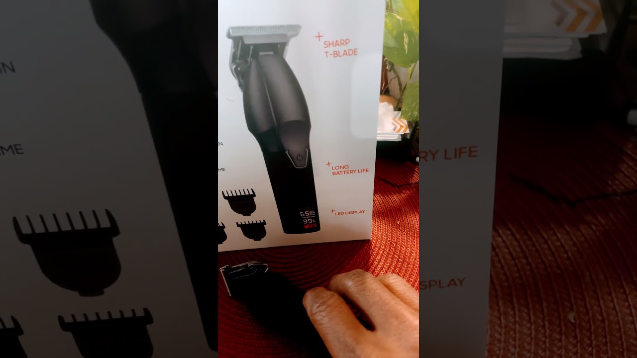 ￼ sharper image cordless T blade trimmer good quality trimmer keep your  look up 😆🤣🥹