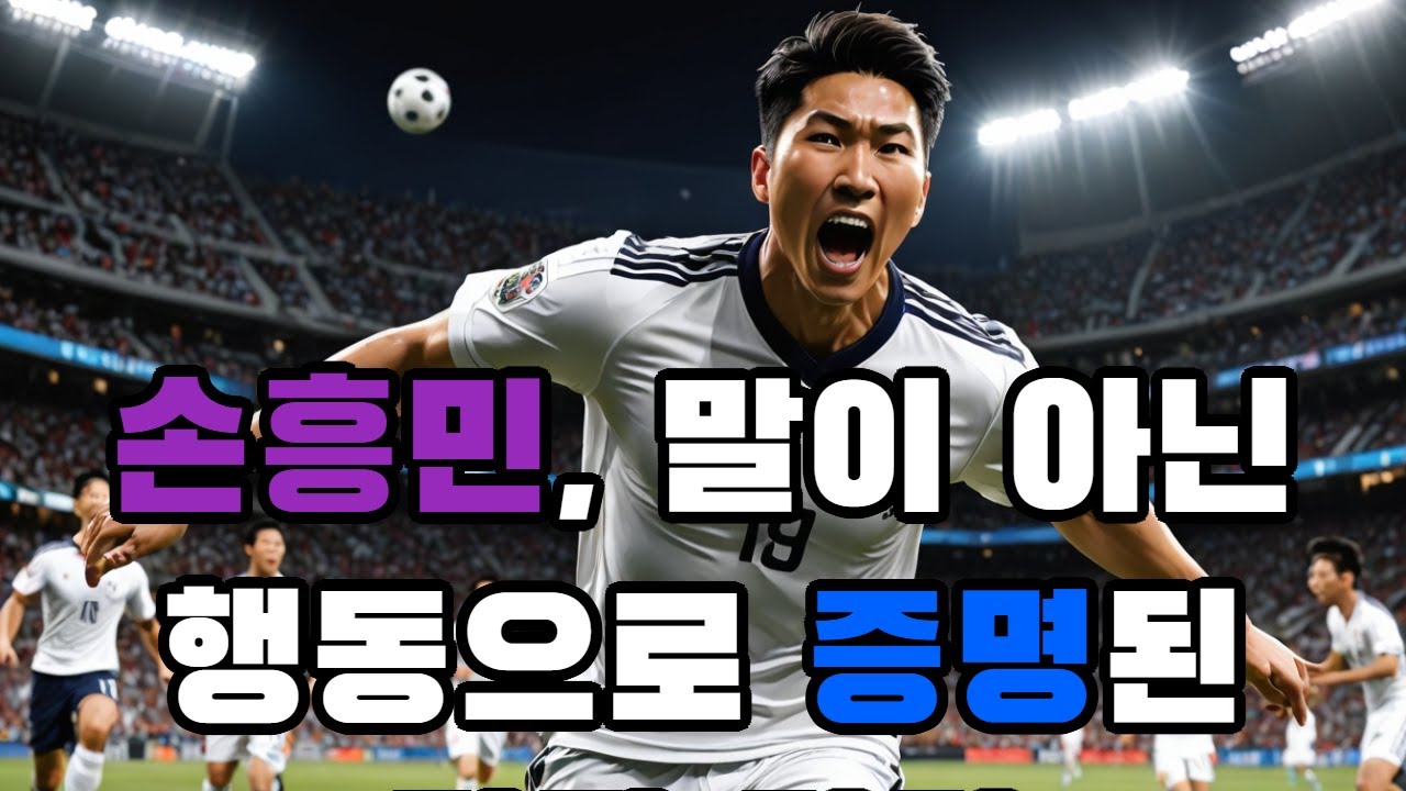 손흥민이 주장으로 변한 진짜 이유