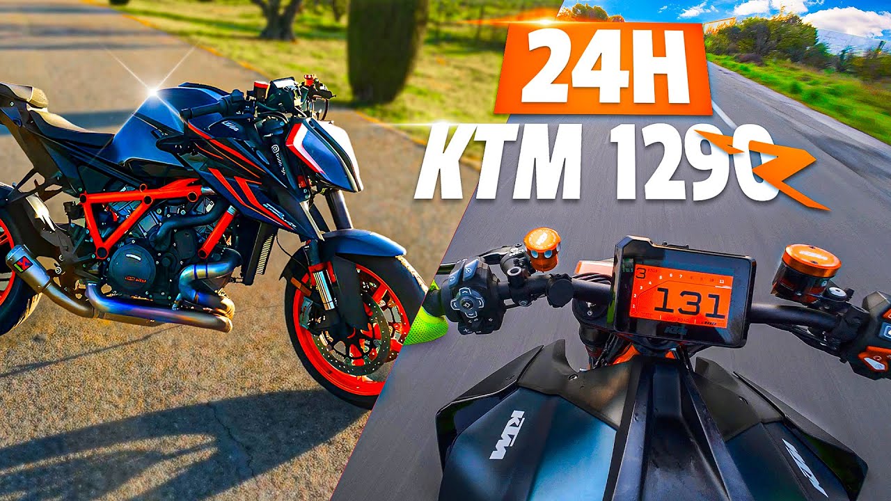24H EN KTM 1290 SUPER DUKE R (une moto de c*n)