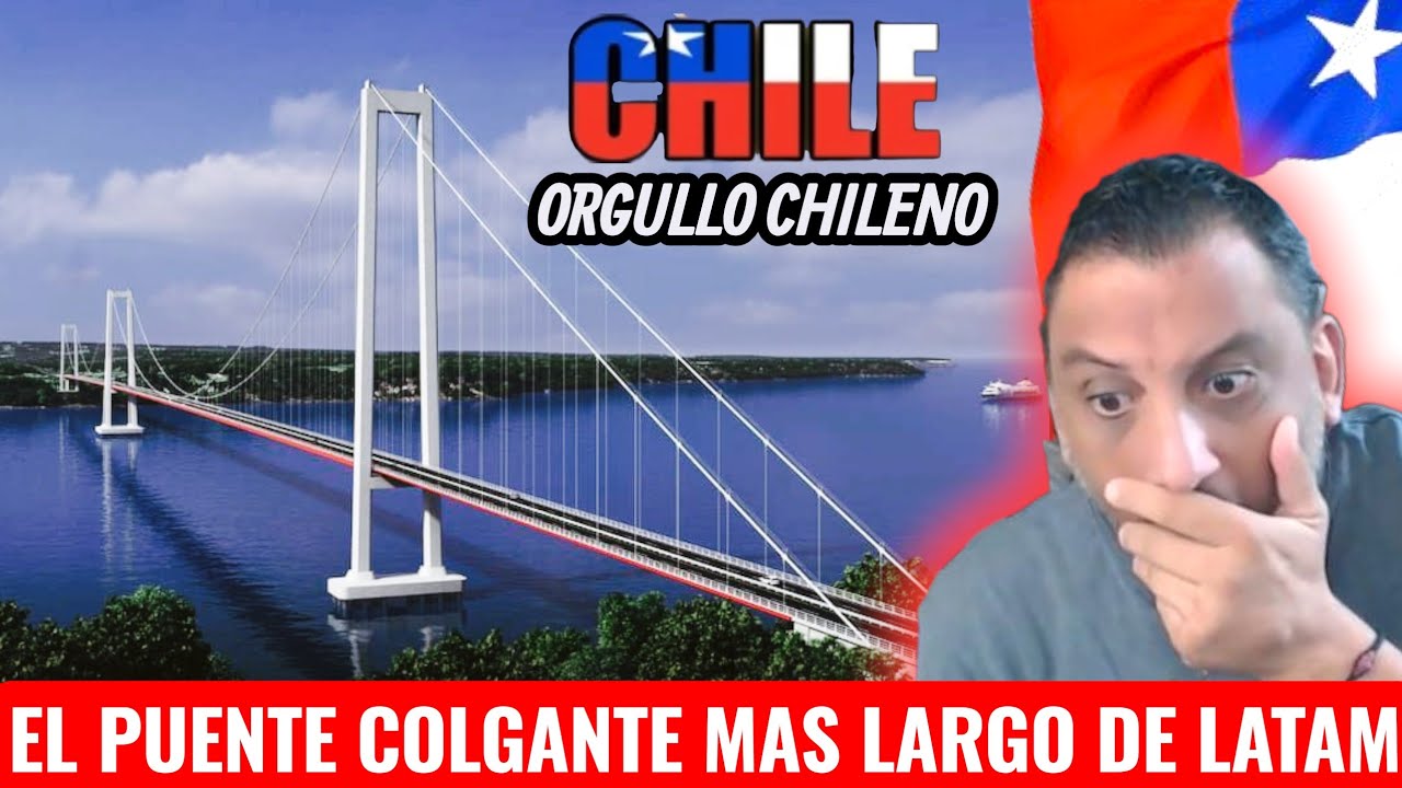 🚀 Chile Sorprende al Mundo con el Puente Colgante Más Largo de Latinoamérica