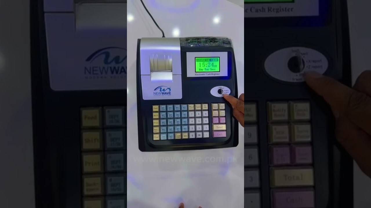 #newwave #cashregister #digitalcashregistermachine #NW-CR-3000B