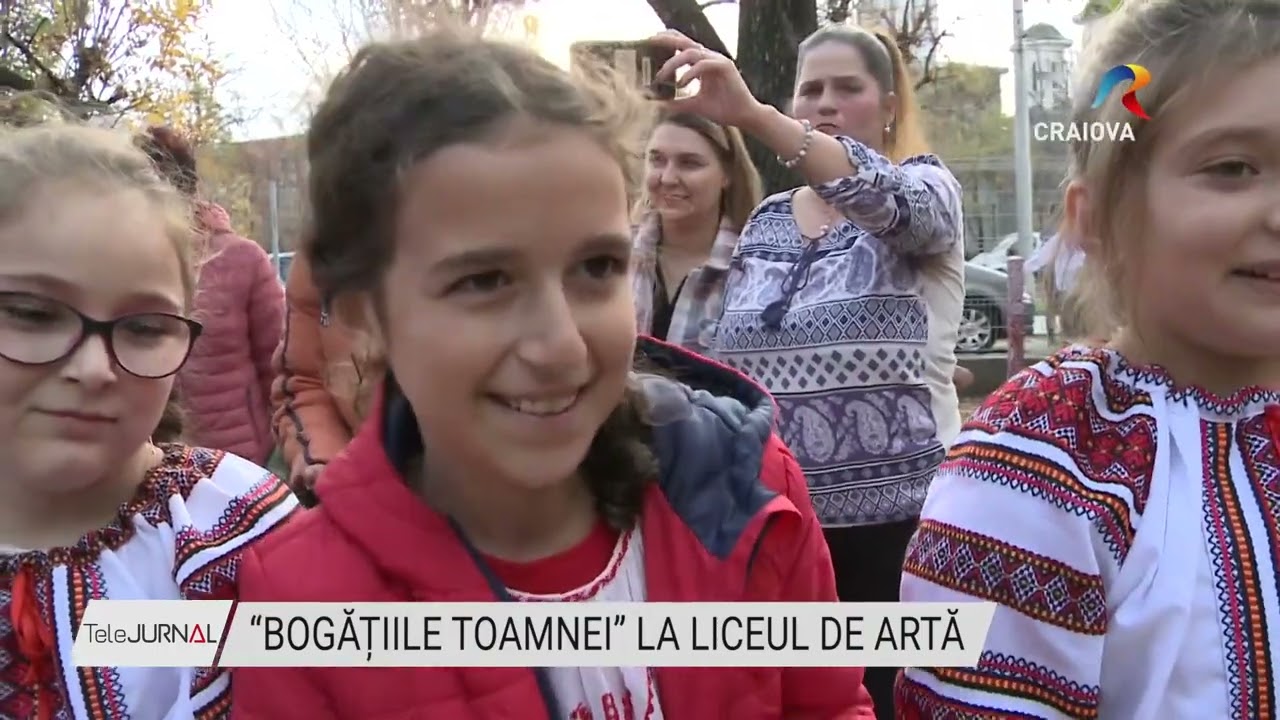 “BOGĂȚIILE TOAMNEI” LA LICEUL DE ARTĂ