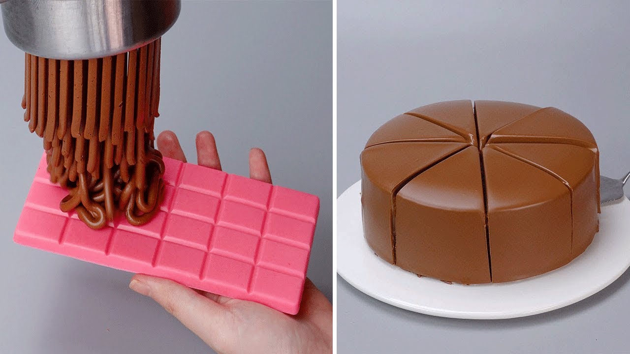 Most Satisfying Chocolate Cake Decorating Tutorials | So Yummy Chocolate Cake Compilation