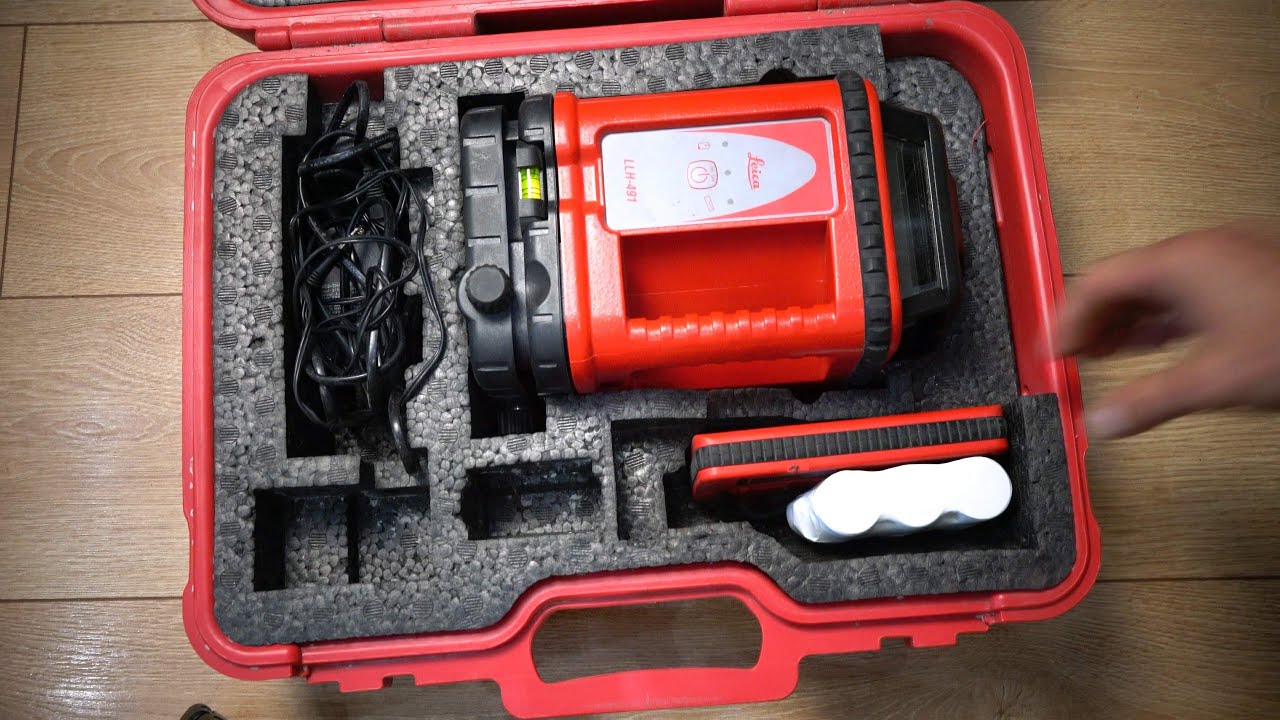 Лазерный уровень Leica LLH-491. Переделка аккумулятора с кадмия на на литий