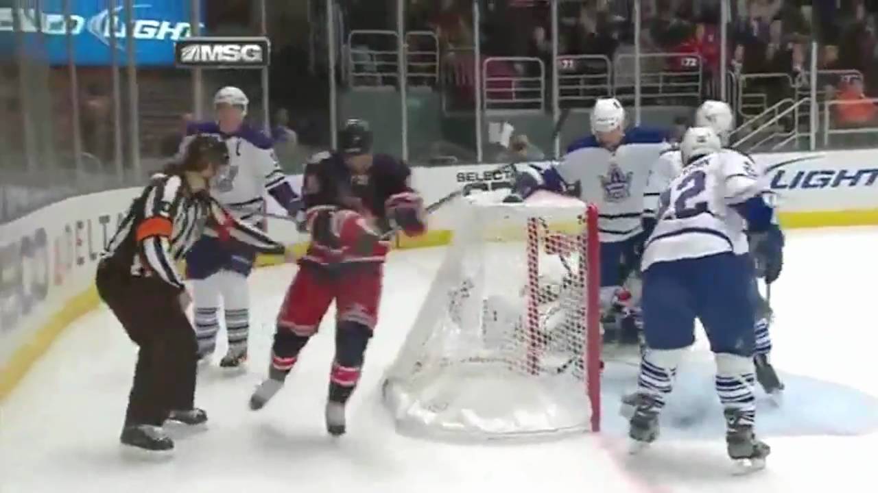 Marian Gaborik scores four goals vs Toronto | 01/19/2011 [HD]