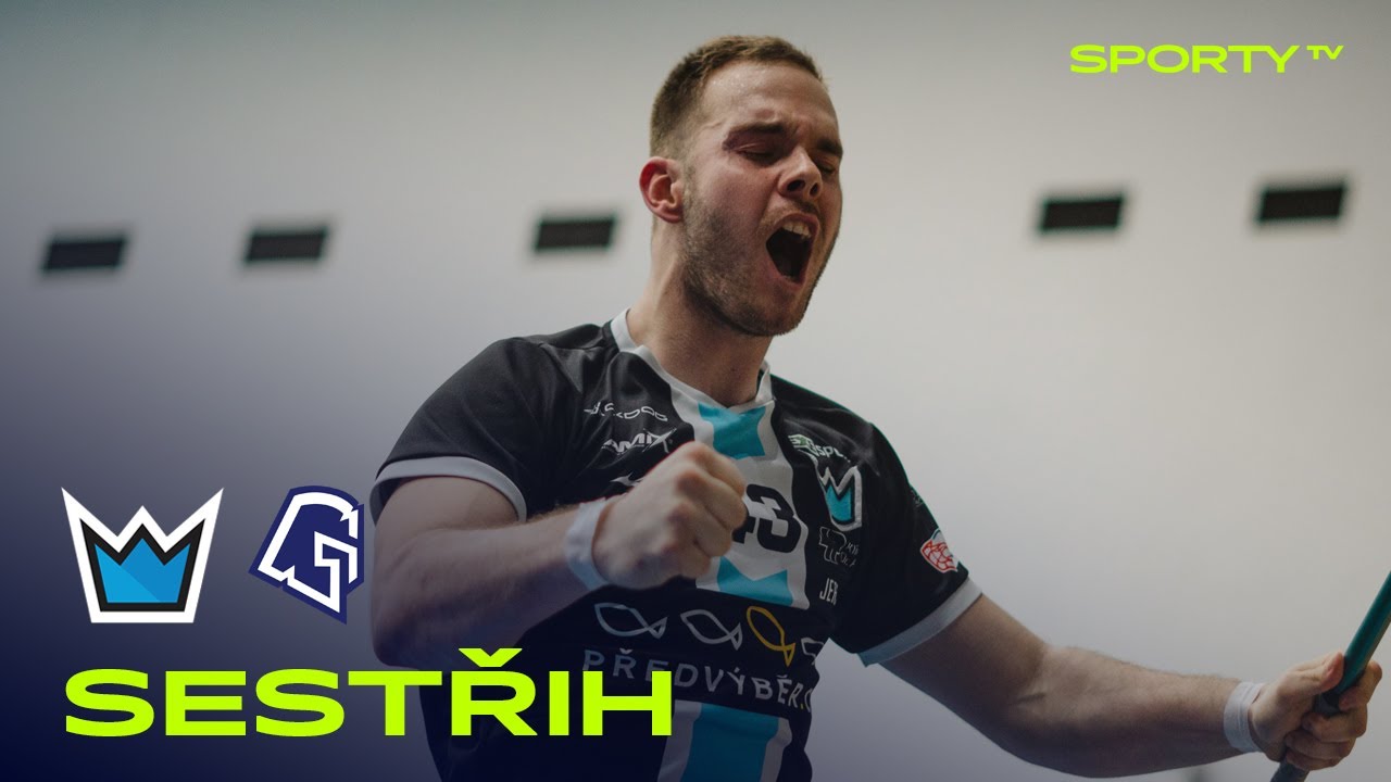 Předv&yacute;běr.CZ Florbal MB vs. 1. SC NATIOS V&iacute;tkovice 10:3 | Livesport Superliga | 13. kolo | SESTŘIH