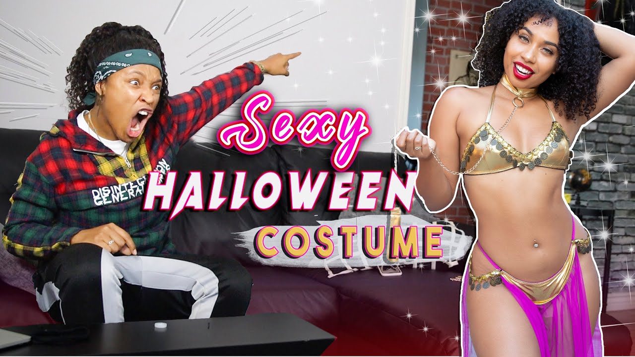 Wearing A SEXY Halloween Costume To See How MY BF would REACT!