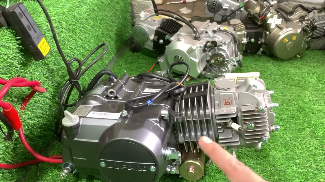 Động cơ xe máy mới lắp cho xe Honda và xe ba bánh