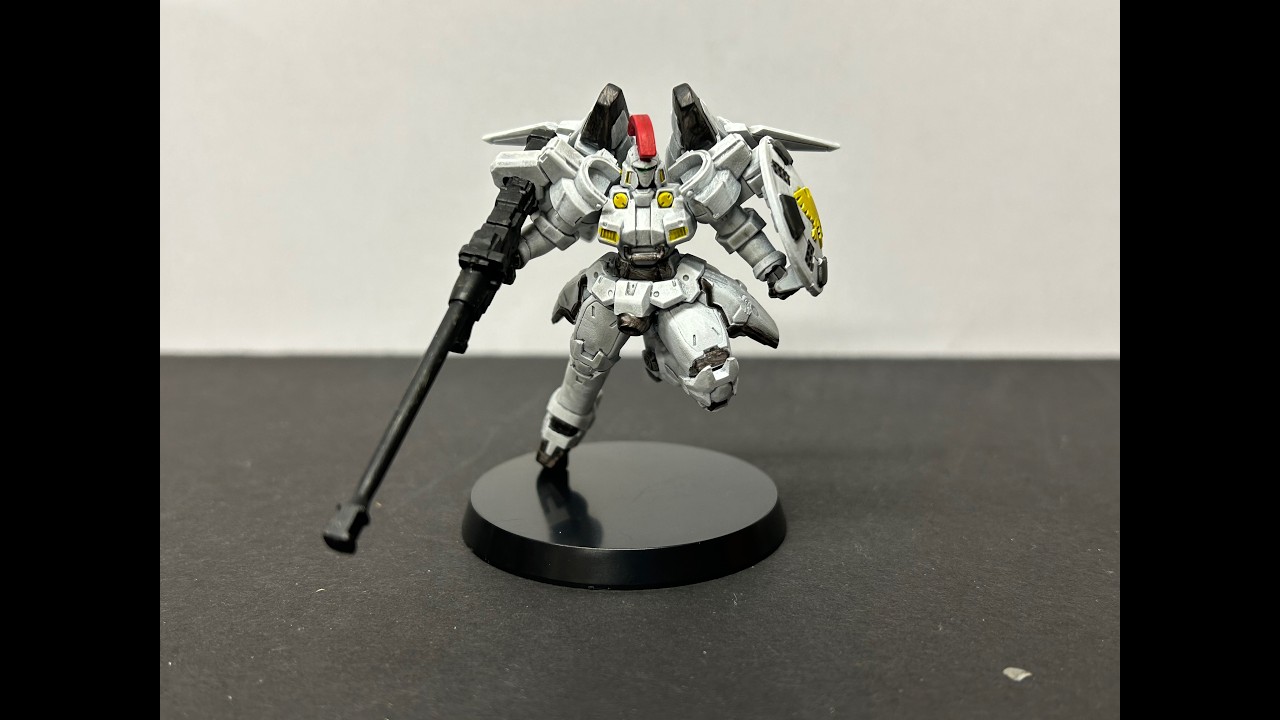 Building Gundam Assemble Minis