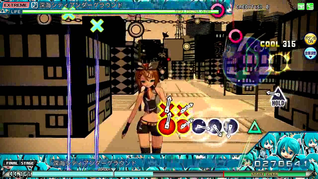 Project DIVA ARCADE - 深海シティアンダーグラウンド EXTREME Perfect