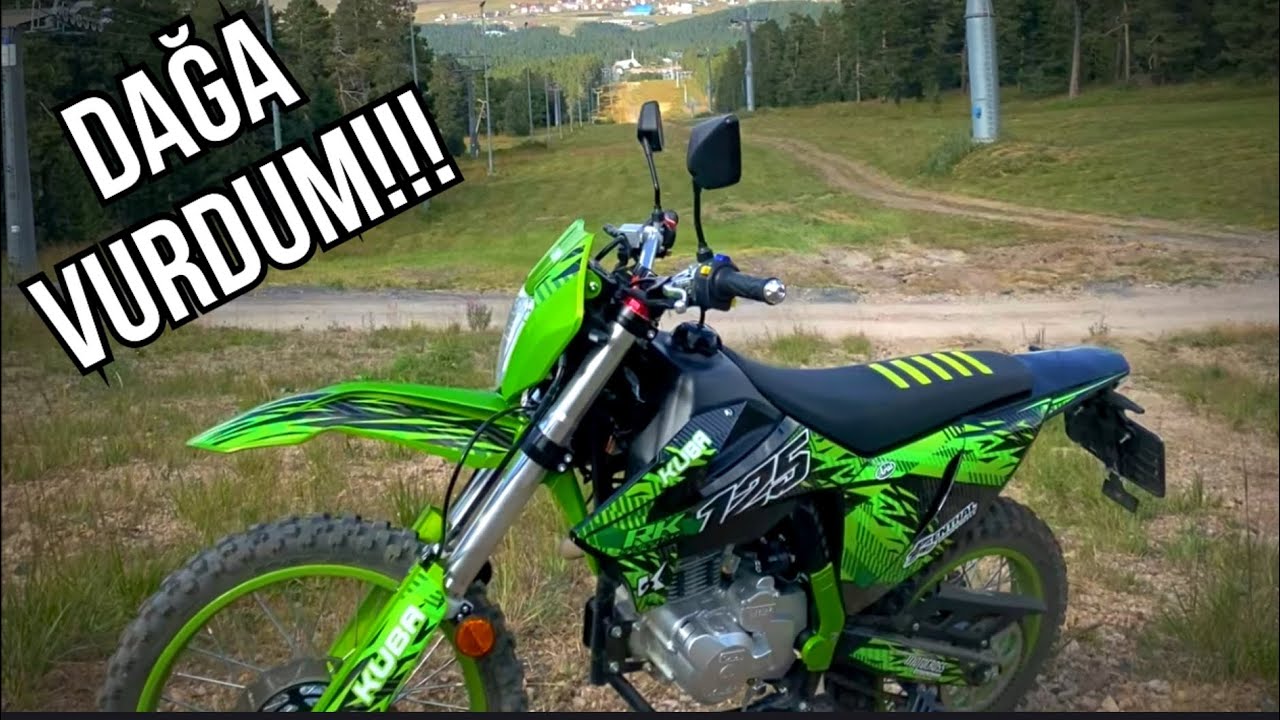 KÜBA RACE 125 ÖN İNCELEME // DAĞA TAŞA SÜRDÜM 😈