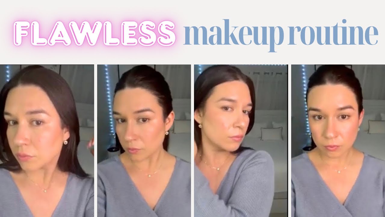 The easiest flawless makeup routine