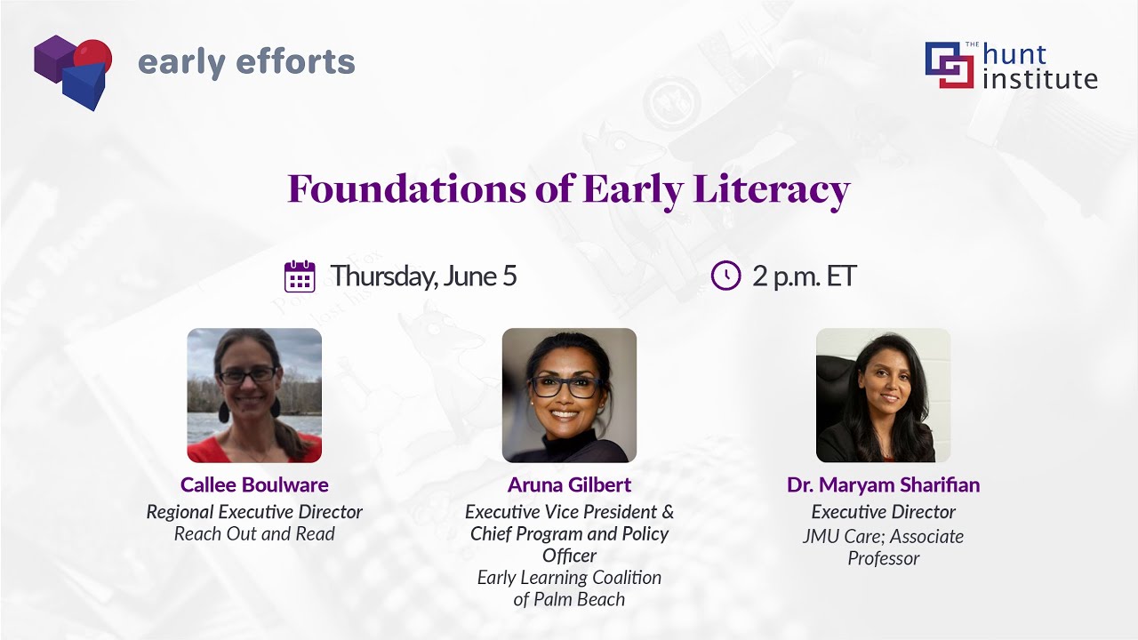 Early Efforts | Foundations of Early Literacy