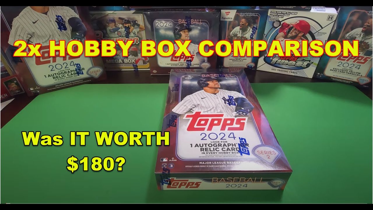 Opening 2 Hobby Boxes of 2024 Topps Series 2 Baseball! Whats better HOBBY or JUMBO?