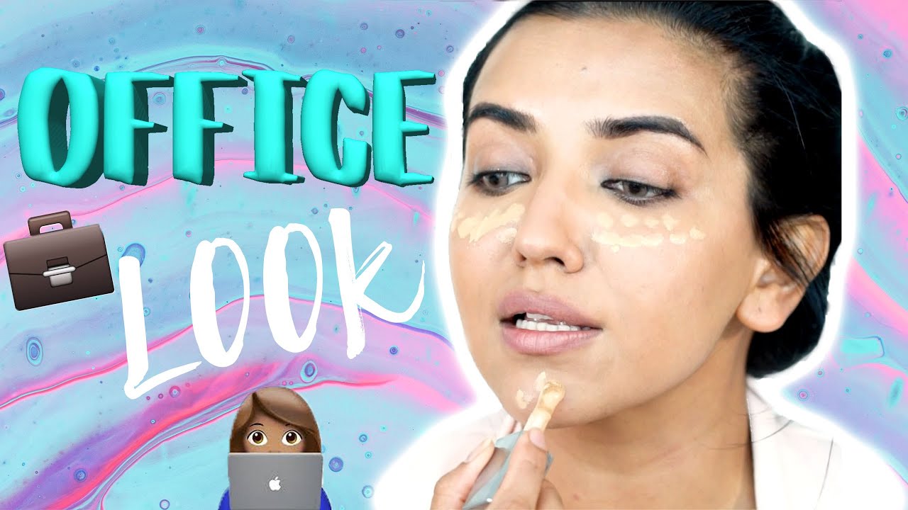 QUICK OFFICE LOOK MAKEUP TUTORIAL💄👩🏻‍💼