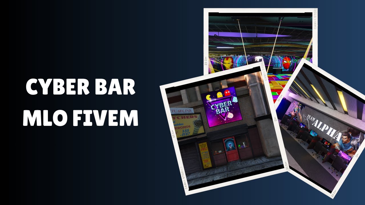 Transform Your FiveM Experience with the Cyber Bar MLO!