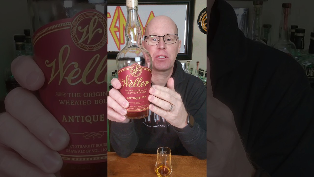 Weller Antique 107. Стоит ли оно своих денег? #whiskeyreviews #whiskey