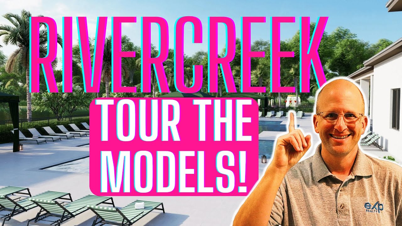 RIVERCREEK in ESTERO, FLORIDA | TOUR THE MODELS!