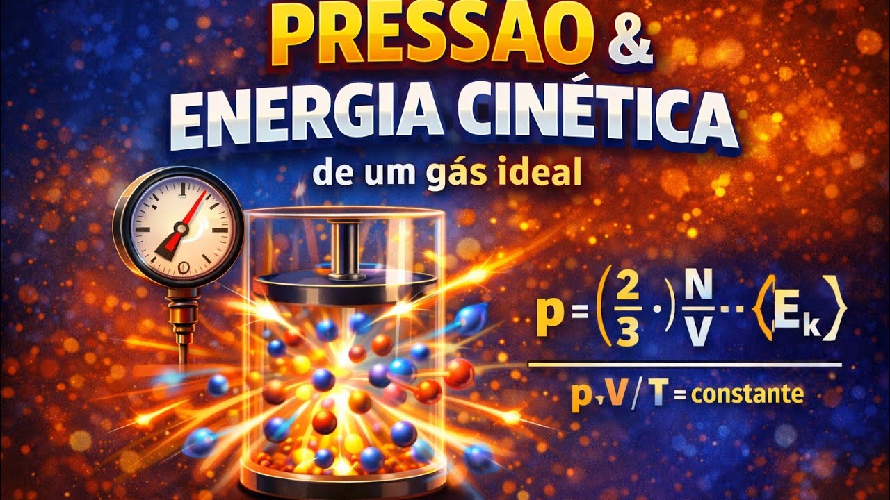 Energia Cinética dos gases! Ademilson Leandro está ao vivo!