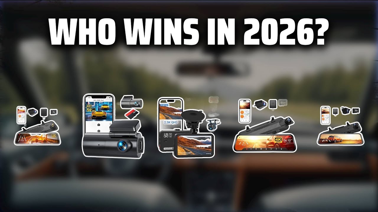 The Top 5 Best Drive Slim Rear View Mirror Dash Cam Detached in 2026 - Must Watch Before Buying!