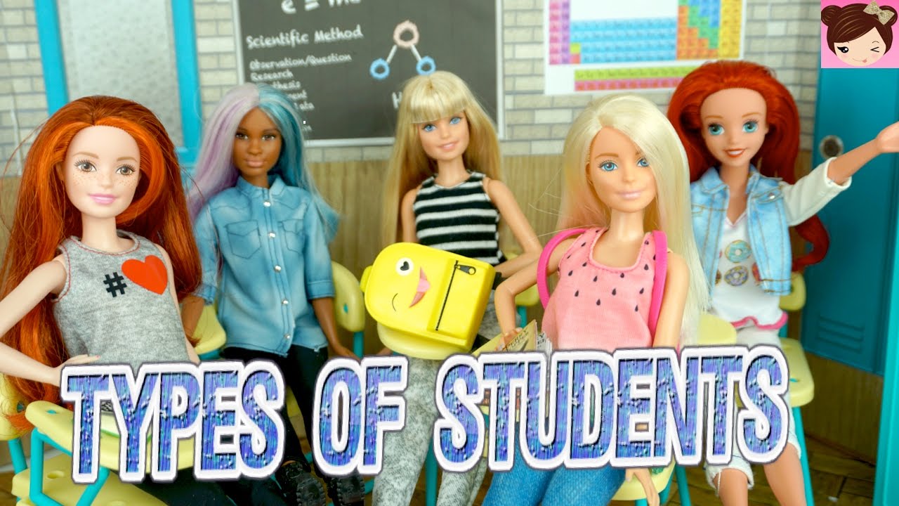 Barbie Skit feat. Royal High Kids - Types of Students in School - Doll Story Videos for Children