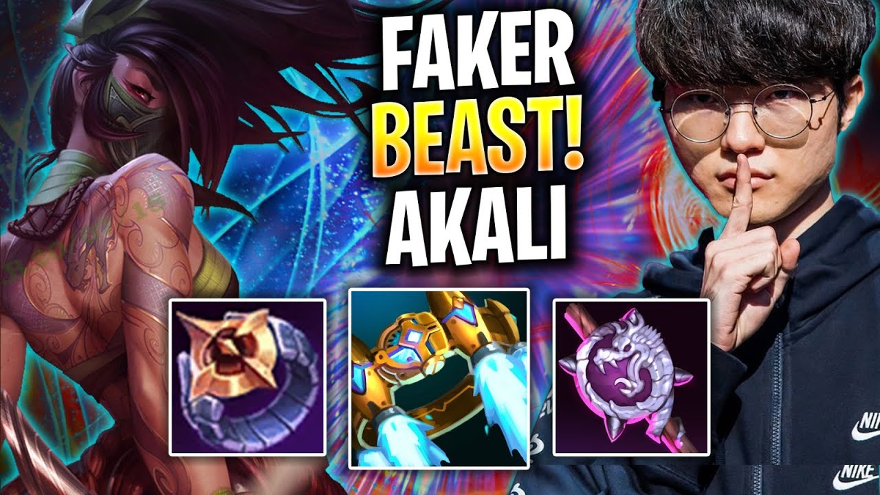 FAKER IS A BEAST WITH AKALI! - T1 Faker Plays Akali MID vs Annie! | Season 2025