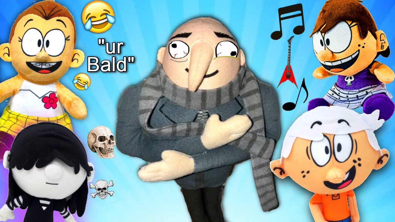 Gru The Babysitter - SpongeBob Plush