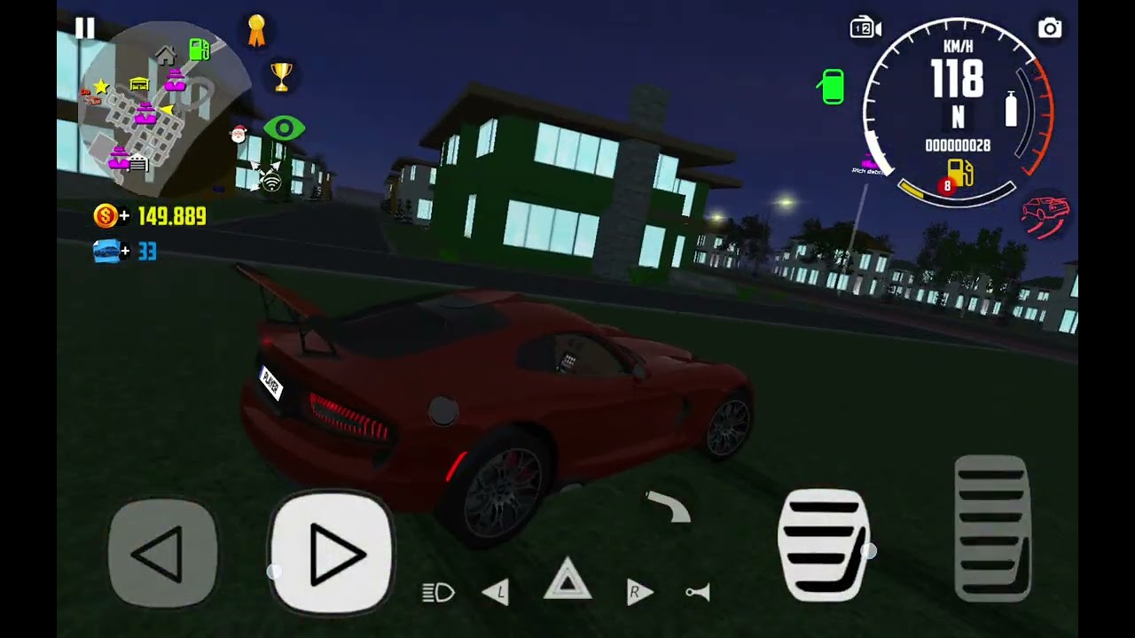 I played car simulator 2 with my new car 🚗🚨