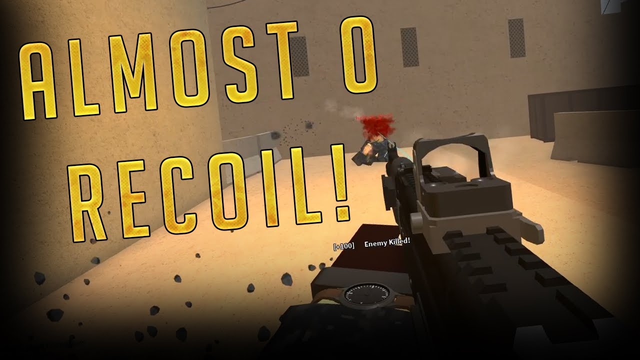 This Gun Has Almost 0 Recoil? - Phantom Forces