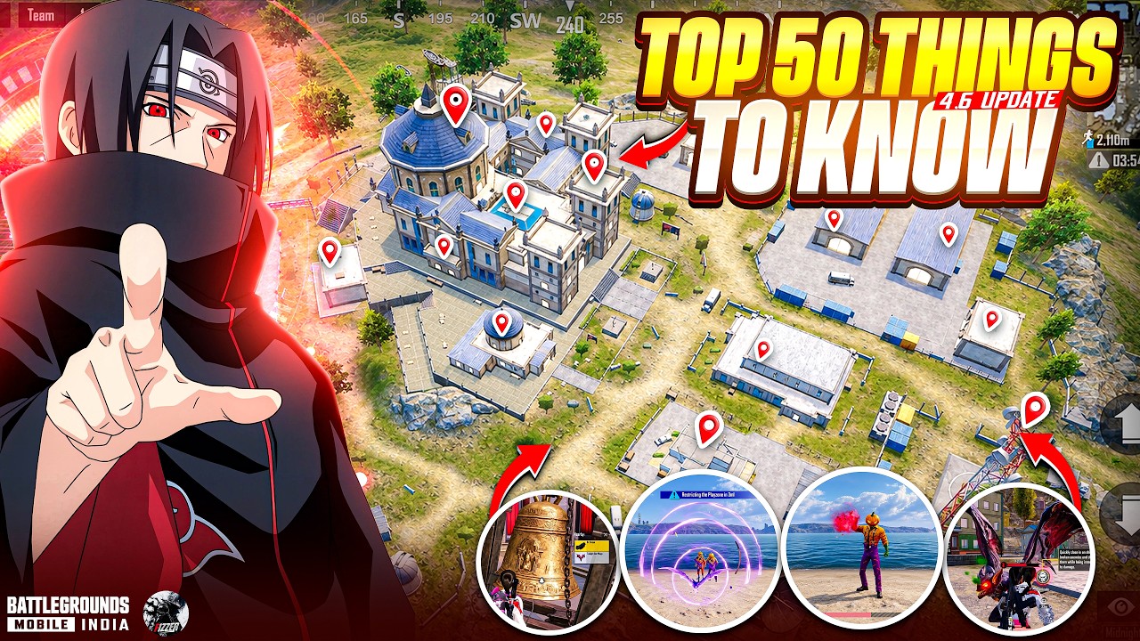 Everything About BGMI 4.6 Update😍Hidden 50 Tips You MUST Know | BGMI Vampire Event Update GUIDE.