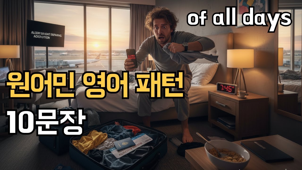 영어는 이해가 아니라 연습이다/of all days, of all times, of all peope 309