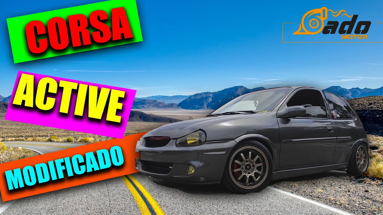 RESEÑA CORSA ACTIVE MODIFICADO 1.5 MOD 2006 💥 Anda durísimo 😱  | GADO MOTOR 🏁