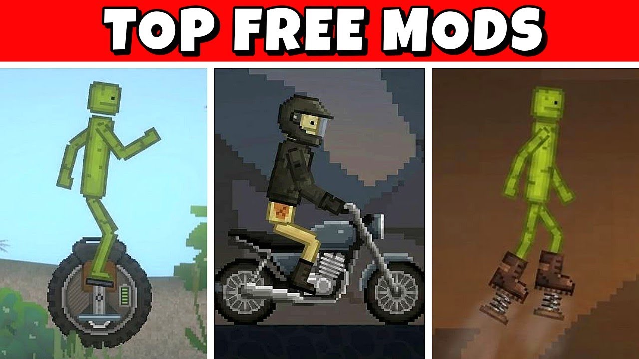 ✅TOP 10 FREE MODS in Melon Playground Sandbox