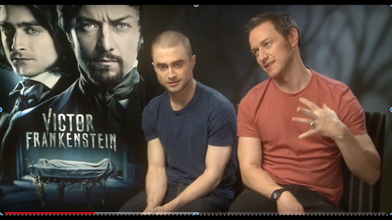 Sarina Bellissimo interviews Daniel Radcliffe and James Mcavoy (VICTOR FRANKENSTEIN)