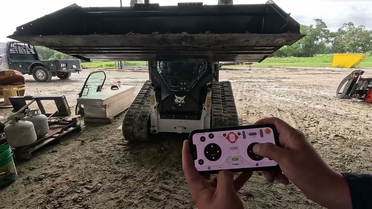Remote Controlled Bobcat T66 with Bobcat MaxControl