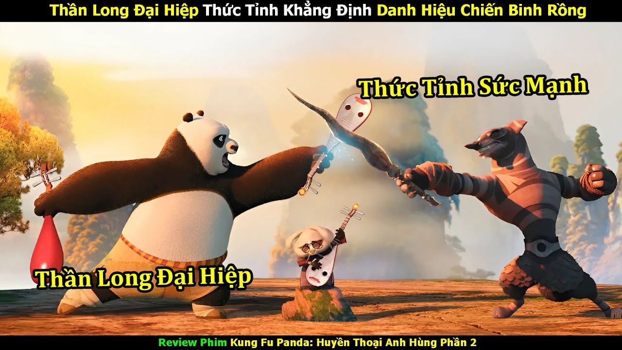 Review Phim: Gấu Po Thức Tỉnh Sức Mạnh Khẳng Định Danh Hiệu Chiến Binh Rồng | Linh San Review