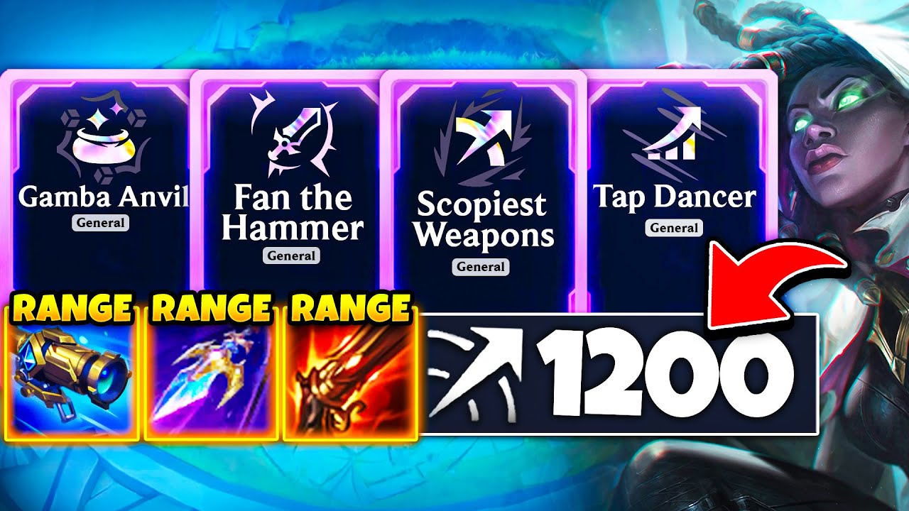 1200+ Global Attack Range Senna: 4 Prismatic God Roll + New ADC Item