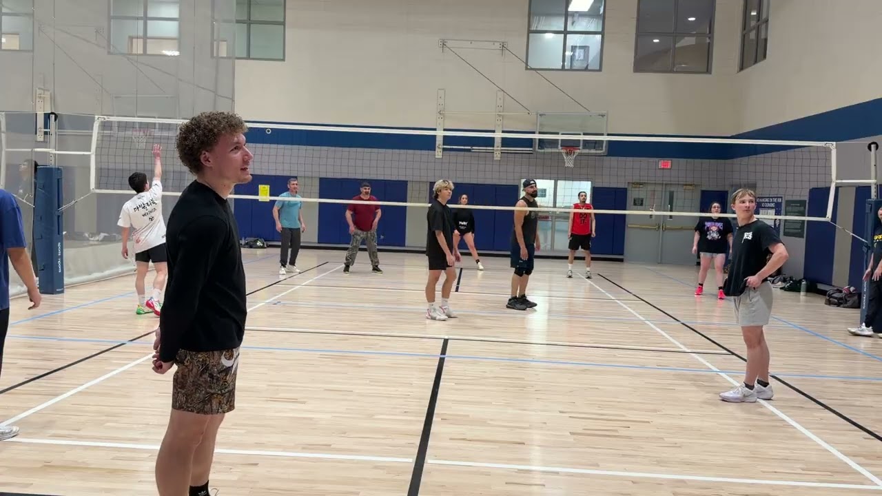 Open Gym Volleyball 2/18 game 6