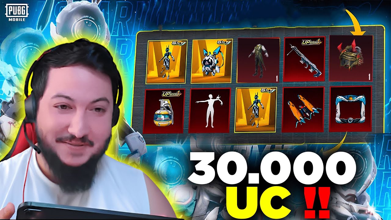 30.000 UCYƏ BUZ SCAR VƏ YENİ AWM FULLƏDİK😨 ! 30 MATREAL KASDIQ 😍 ! PUBG MOBİLE ...