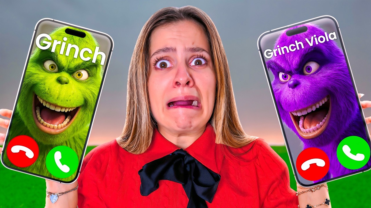 CHIAMO IL GRINCH AL TELEFONO ALLE 3:00 DI NOTTE! Non chiamare il Grinch a Natale🎄