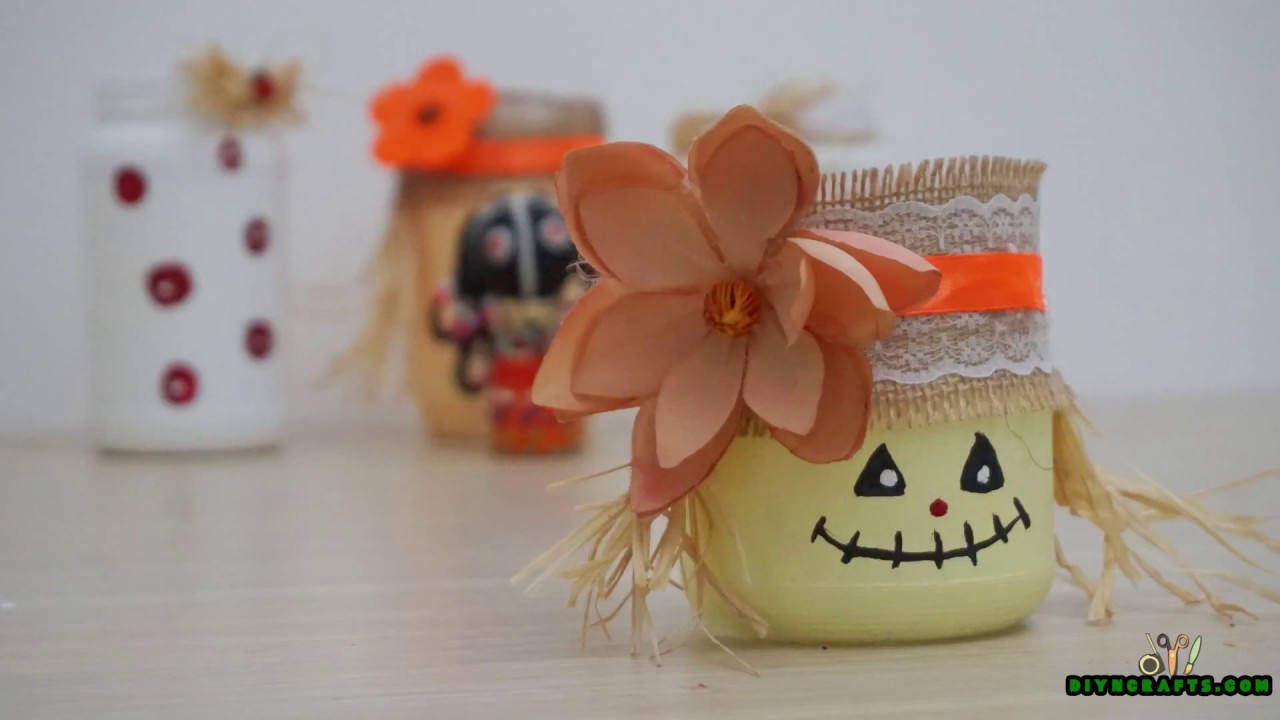3 Easy and Creative Fall Mason Jar Decorating Projects Anyone Can DO