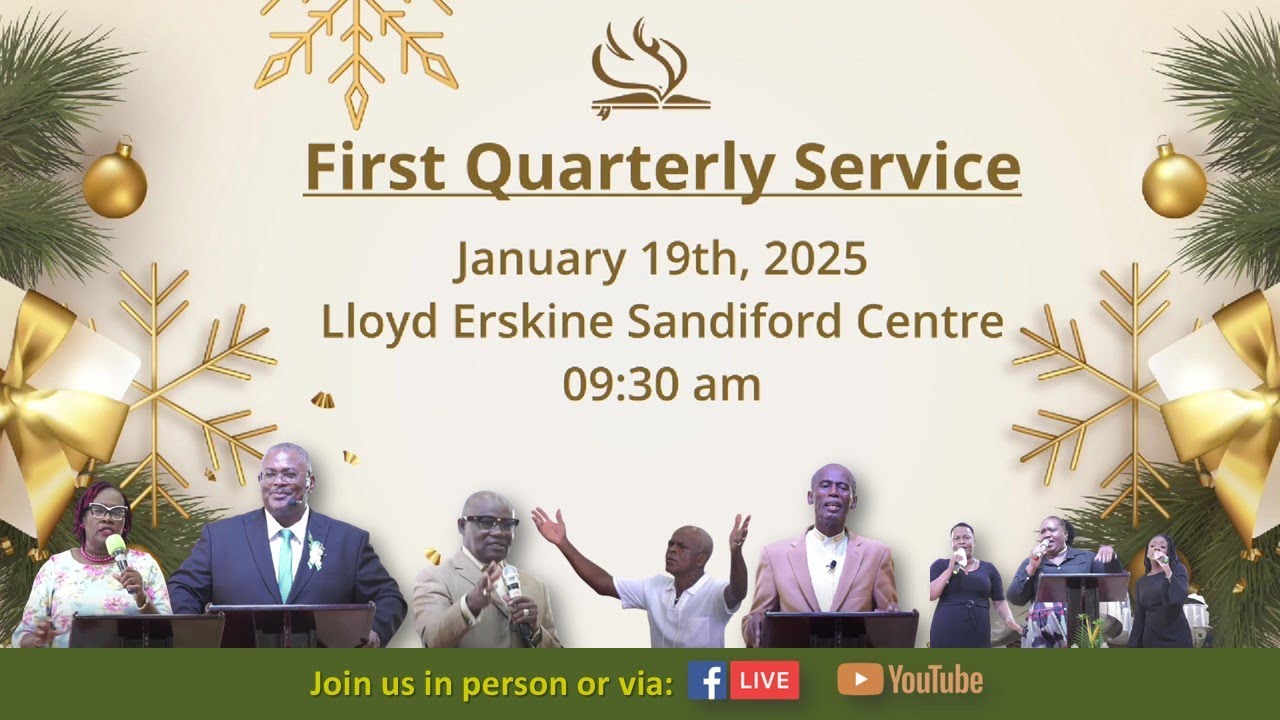 Nazarene Barbados District Family Service (Quarterly) - January 19, 2025