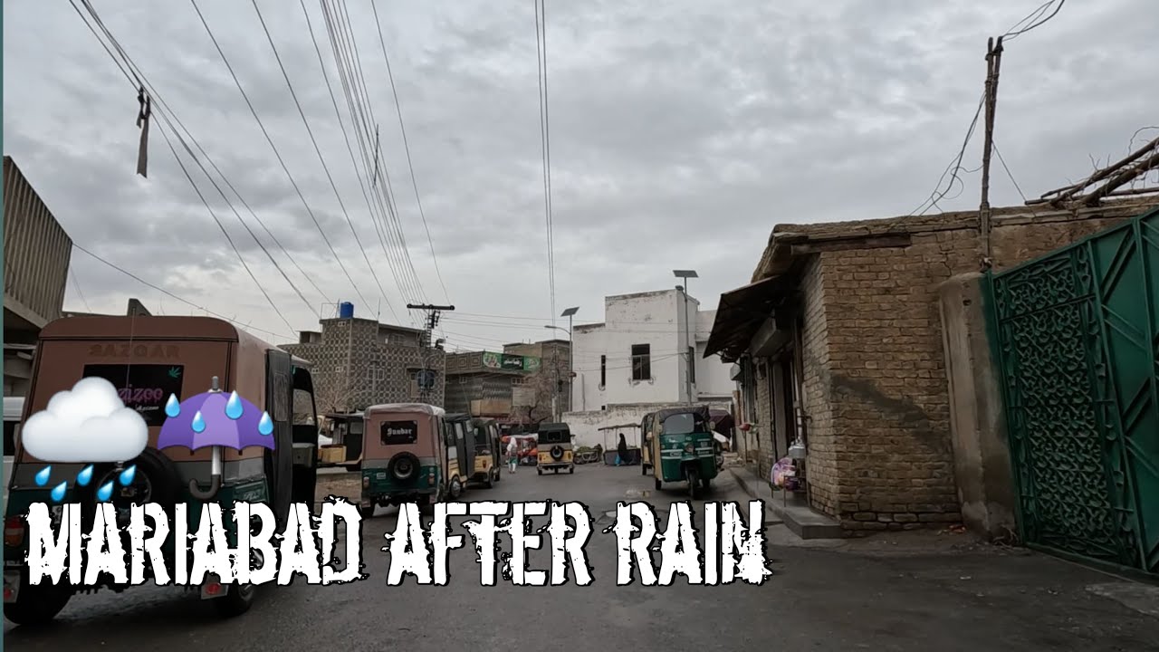 Rain-Kissed Mariabad | Exploring Quetta's Most Scenic Spot After Rainfall