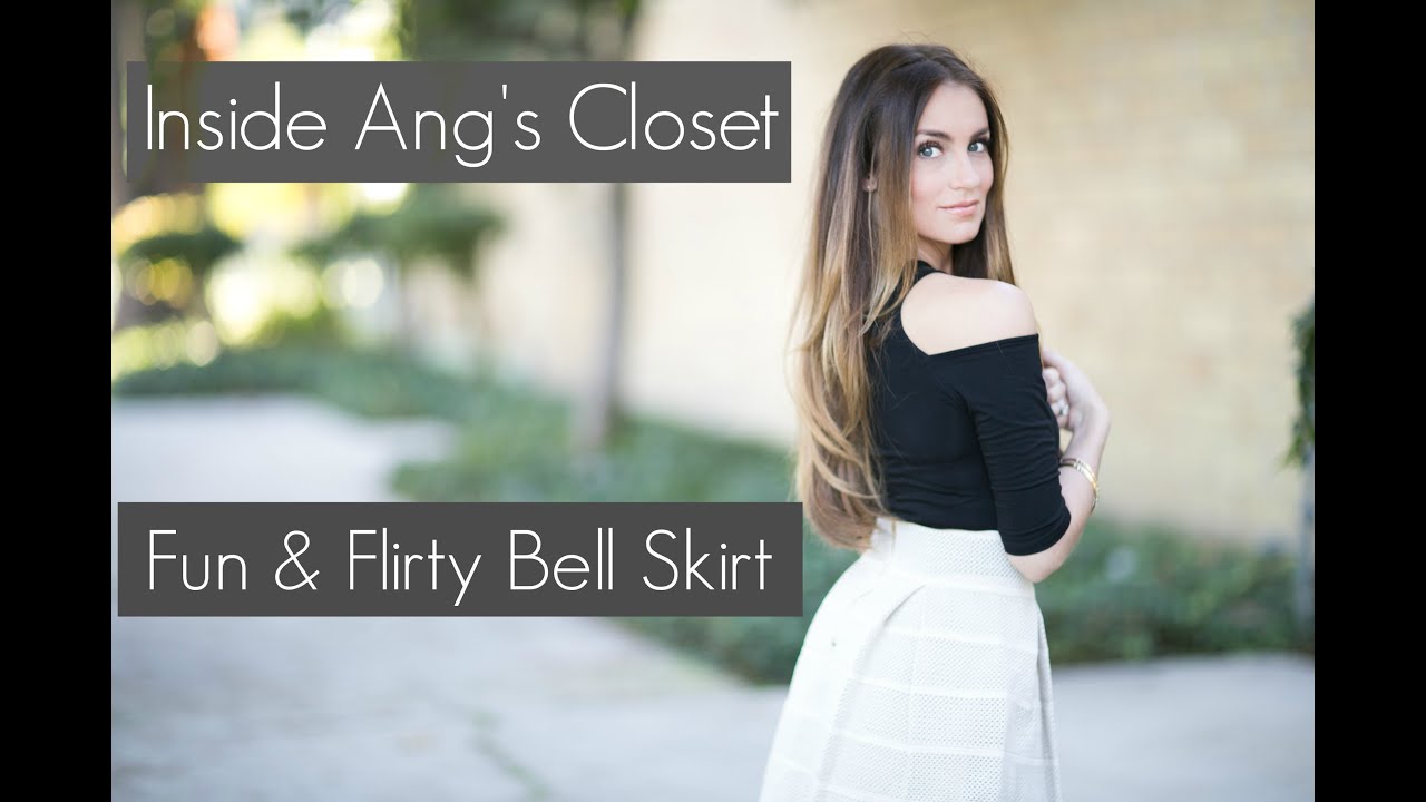 Lookbook // Fun & Flirty Bell Skirt | MUSIC VIDEO! | Angela Lanter
