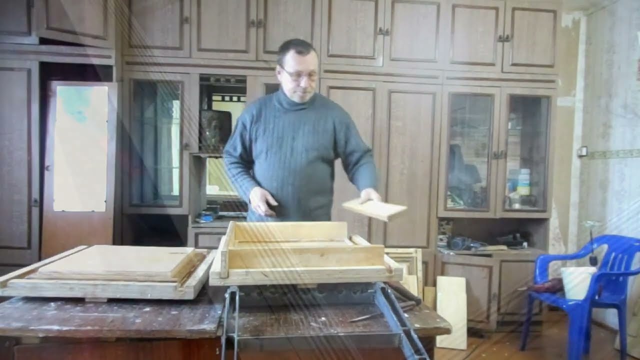 самодельные формы из фанеры для заливки ульев из ппу (заливка крышки улья)