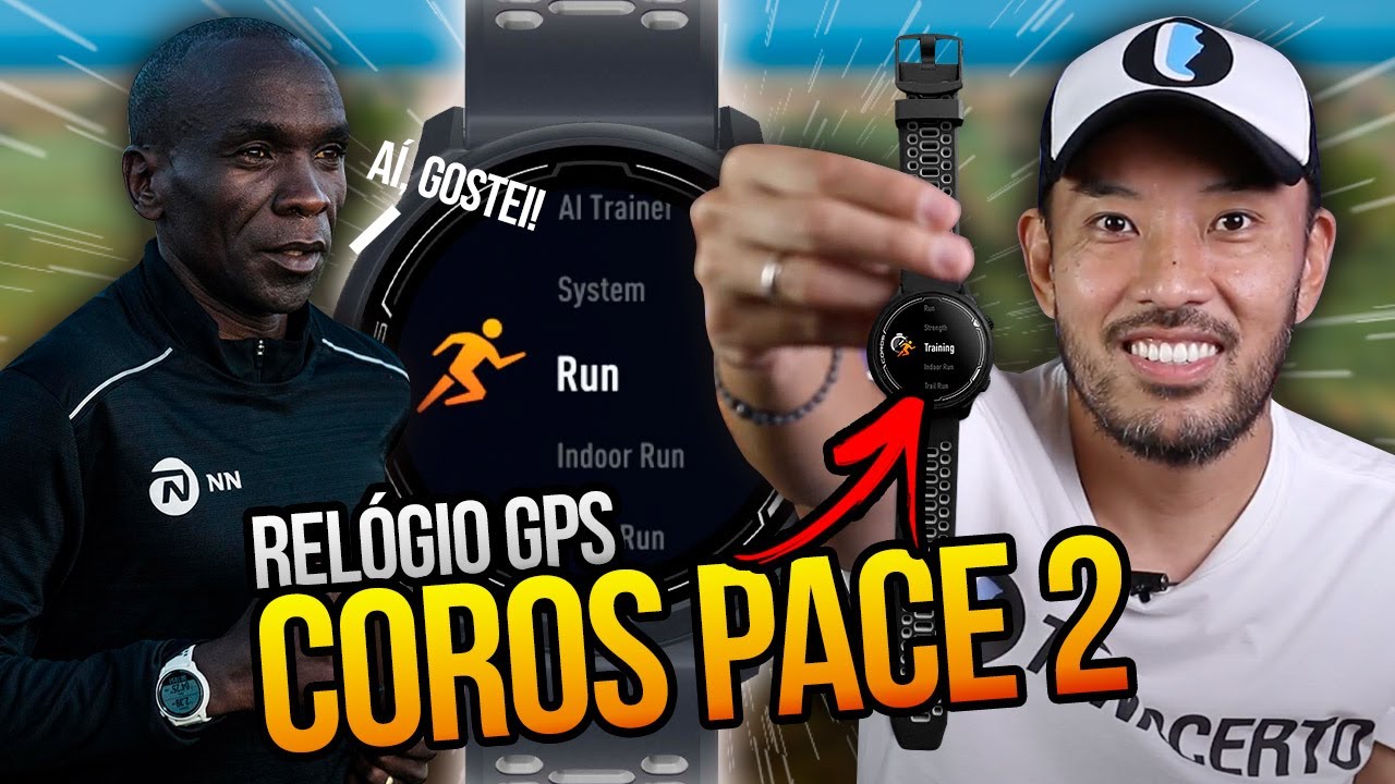 RELÓGIO GPS COROS PACE 2 - agora no Brasil! 🇧🇷