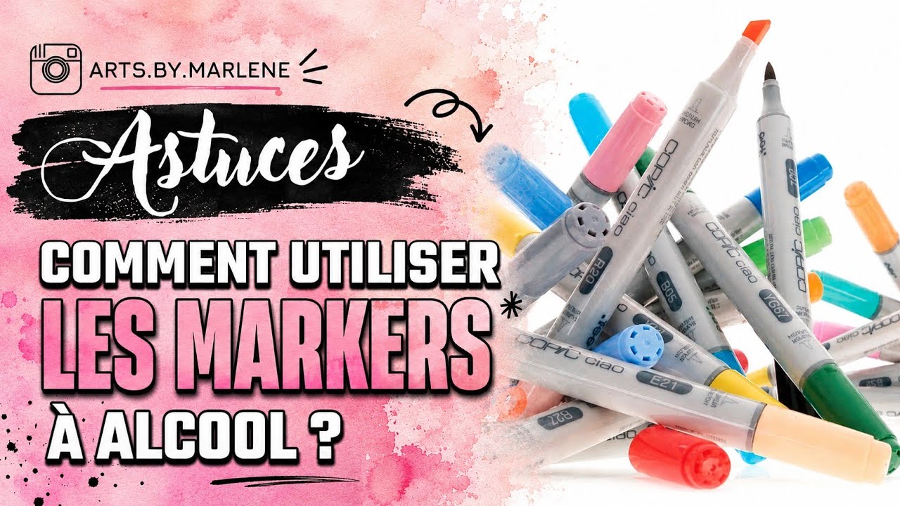 Comment utiliser des markers à alcool COPIC CIAO ET SKETCH #artjournal #markers